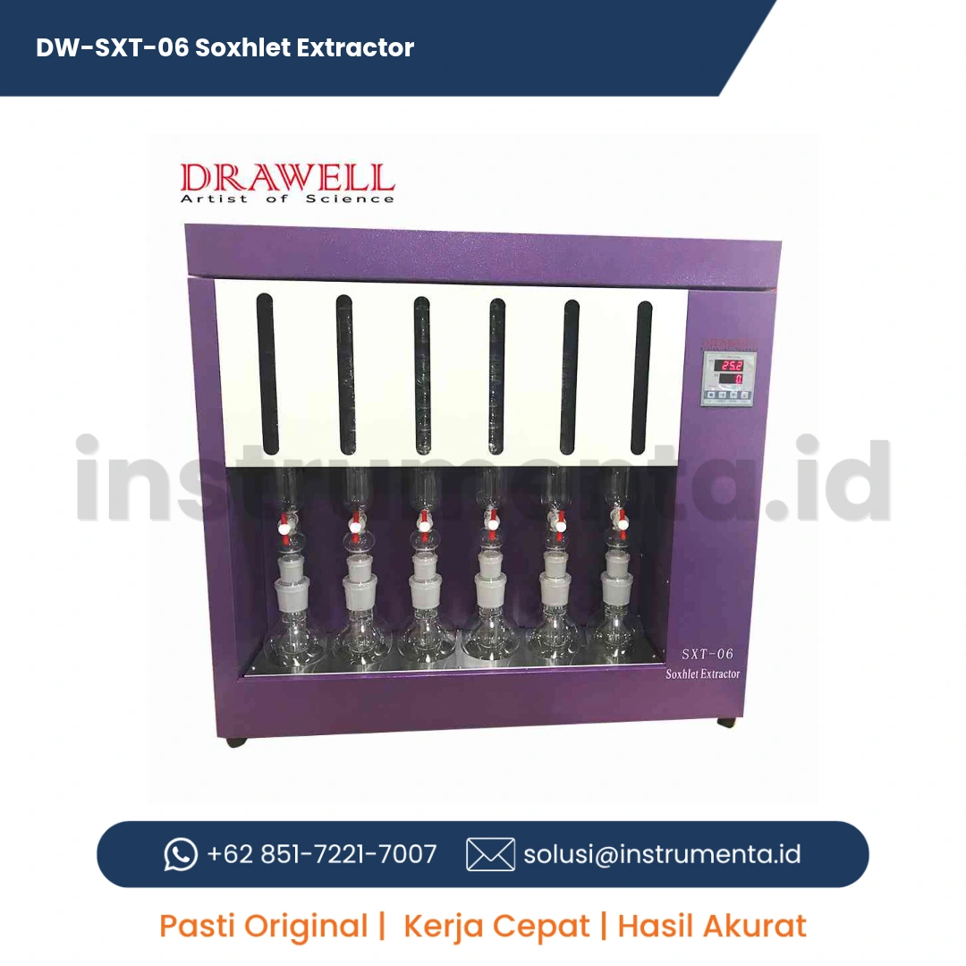 Jual DSoxhlet Extractor - Distributor Resmi Alat Ekstraksi Laboratorium Berkualitas Tinggi Ready Stock